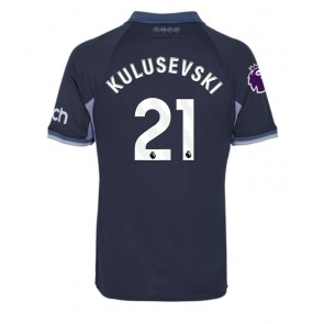 Tottenham Hotspur Dejan Kulusevski #21 Bortatröja 2023-24 Kortärmad